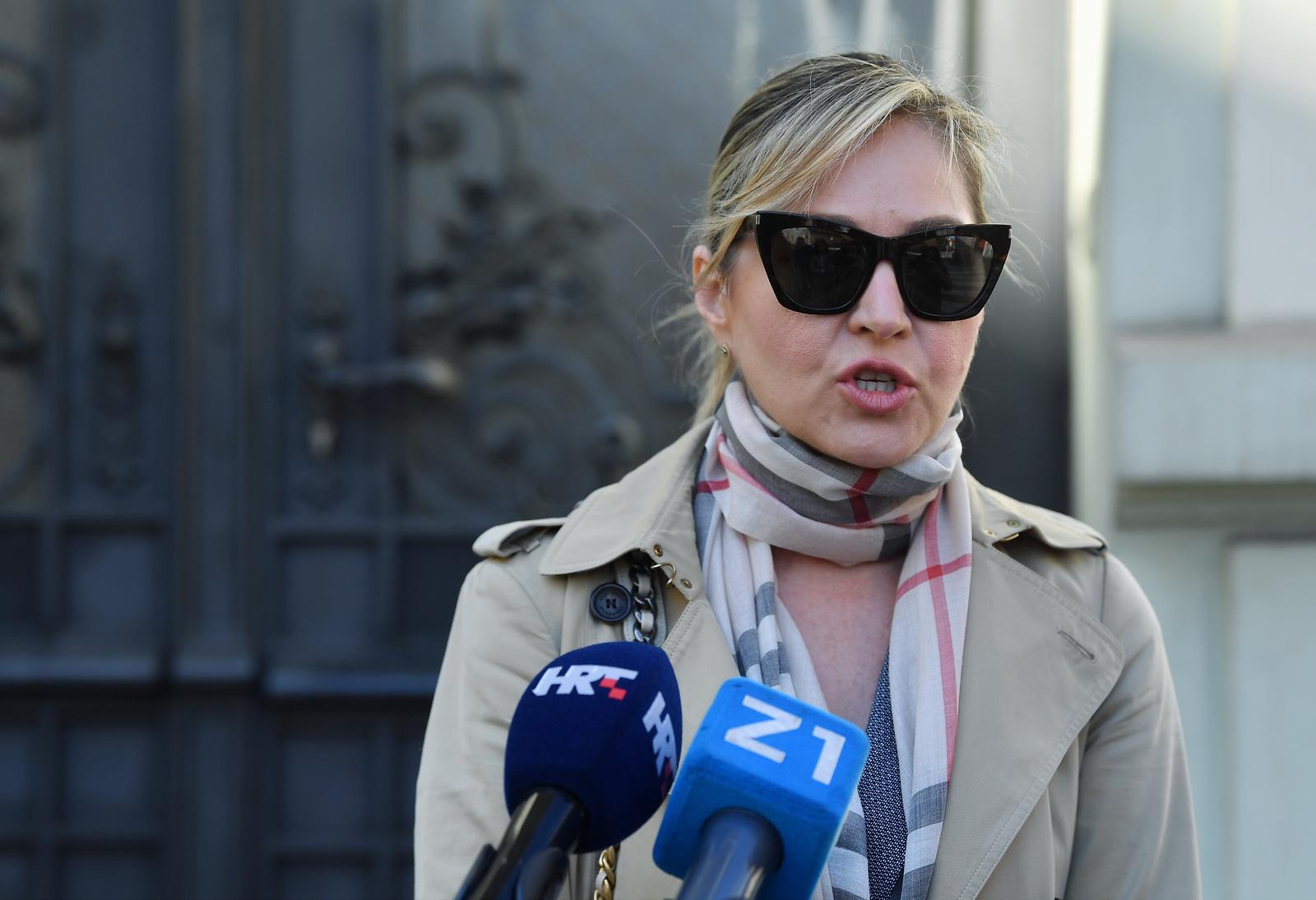 25.04.2022., Zagreb - Visoki upravni sud, objava presuda na temelju zalbe zbog ukidanja mjere roditelj odgojitelj. Ksenija Vrzina
Photo: Marko Lukunic/PIXSELL Photo: Marko Lukunic/PIXSELL