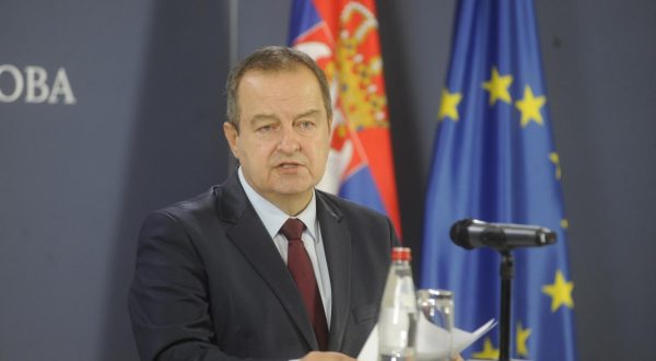 26, October, 2023, Belgrade - First Vice-President of the Government of the Republic of Serbia and Minister of Foreign Affairs Ivica Dacic awarded diplomas to the participants of the Diplomatic Academy. Ivica Dacic. Photo: M.A./ATAImages

26, oktobar, 2023, Beograd - Prvi potpredsednik Vlade Republike Srbije i ministar spolјnih poslova Ivica Dacic dodelio je diplome polaznicima Diplomatske akademije. Photo: M.A./ATAImages Photo: M.A./ATAImages/PIXSELL