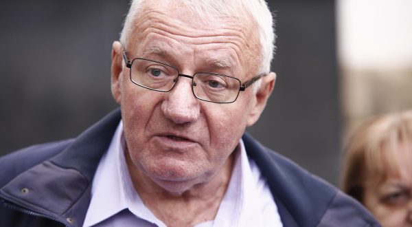 27, September, 2022, Belgrade - The Prosecutor's Office of the Hague Tribunal heard the president of the Serbian Radical Party, Vojislav Seselj, in the Special Prosecutor's Office for War Crimes, and Seselj addressed the media. Vojislav Seselj.  
27, septembar, 2022, Beograd - Tuzilastvo Haskog tribunala saslusalo je predsednika Srpske radikalne stranke Vojislava Seselja u Specijalnom tuzilastvu za ratne zlocine, a Seselj se povodom toga obratio medijima.   Photo: Amir Hamzagic/ATAImages/PIXSELL