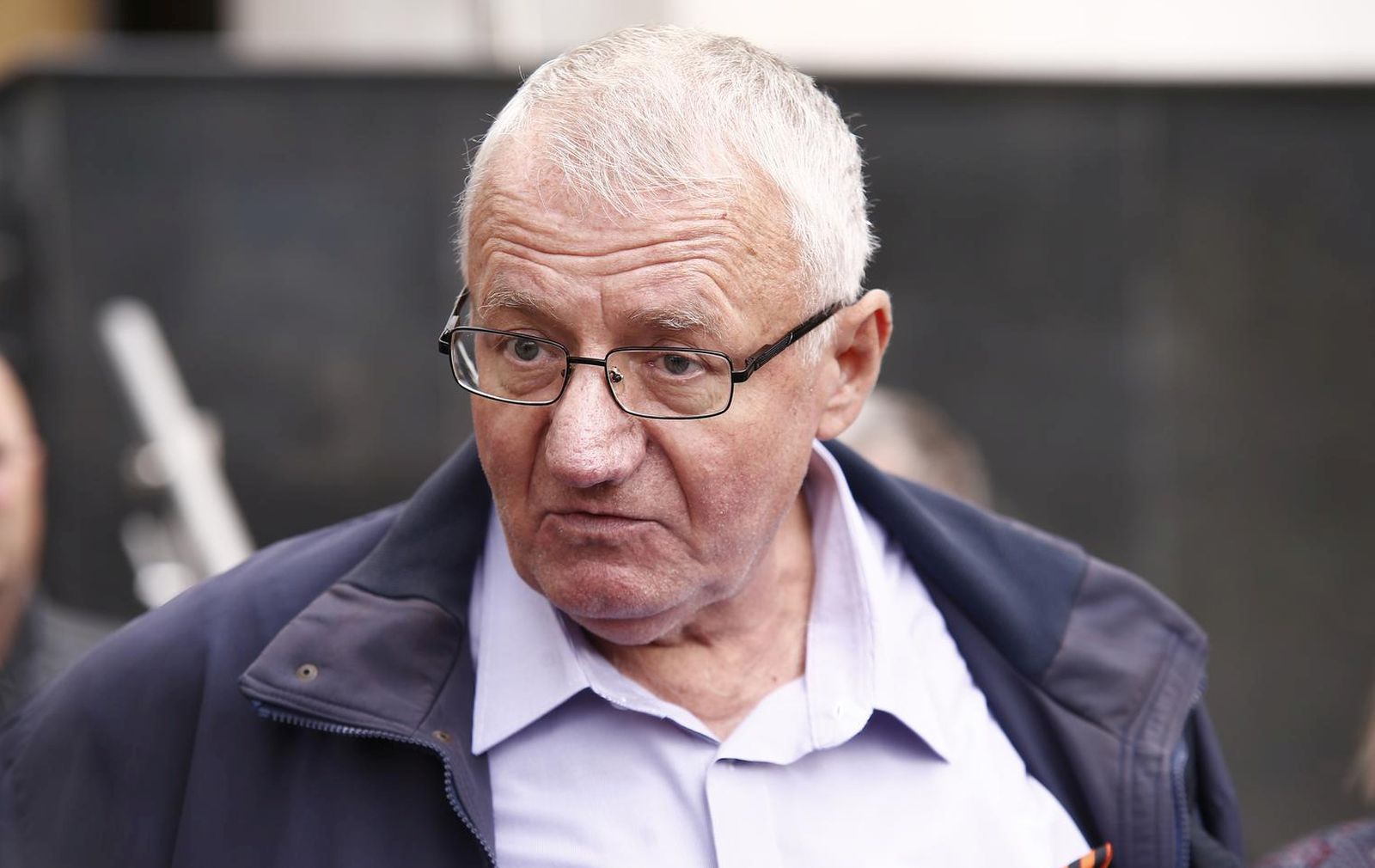 27, September, 2022, Belgrade - The Prosecutor's Office of the Hague Tribunal heard the president of the Serbian Radical Party, Vojislav Seselj, in the Special Prosecutor's Office for War Crimes, and Seselj addressed the media. Vojislav Seselj.  
27, septembar, 2022, Beograd - Tuzilastvo Haskog tribunala saslusalo je predsednika Srpske radikalne stranke Vojislava Seselja u Specijalnom tuzilastvu za ratne zlocine, a Seselj se povodom toga obratio medijima.   Photo: Amir Hamzagic/ATAImages/PIXSELL