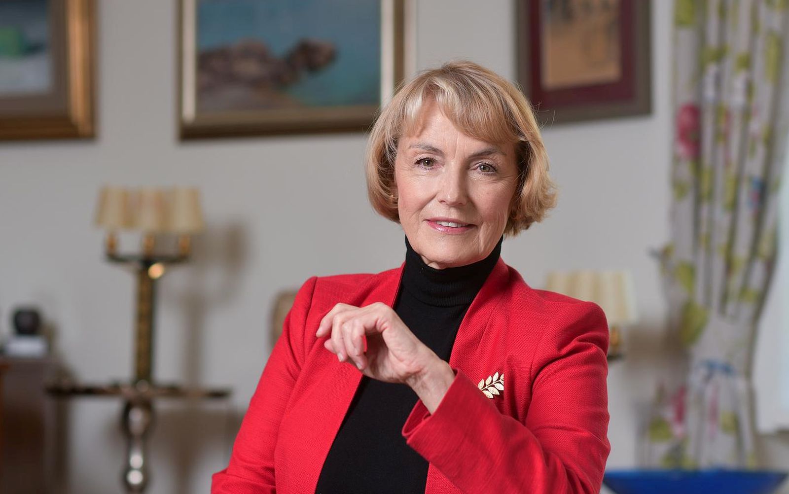 27.09.2023., Zagreb- Vesna Pusic, politicarka, saborska zastupnica, publicistkinja i bivsa ministrica vanjskih i europskih poslova i prva potpredsjednica Vlade u dvanaestoj Vladi Republike Hrvatske. Photo: Sandra Simunovic/PIXSELL