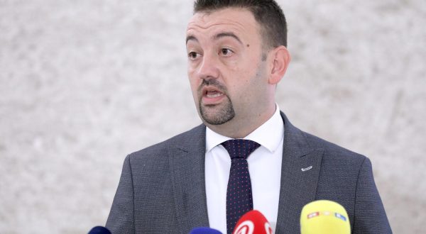 27.10.2023., Zagreb - Na konferenciji za medije odrzanoj u Saboru o aktualnim temema govorio je Marijan Pavlicek.   Photo: Patrik Macek/PIXSELL