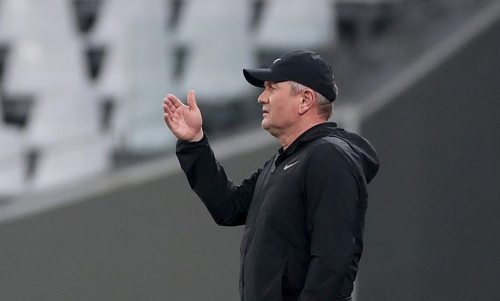 29.03.2022., Katar, Doha - Prijateljski turnir na kojem nastupaju Katar, Bugarska, Slovenija i Hrvatska priprema je za nadolazece Svjetsko prvenstvo. Prijateljska nogometna utakmica na stadionu Education City, Katar - Slovenija. Matjaz Kek Photo: Igor Kralj/PIXSELL
