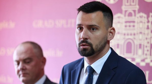 30.03.2023., Split - Bojan Ivosevic na konferenciji za medije o kaznama Drzavnog inspektorata. Photo: Miroslav Lelas/PIXSELL