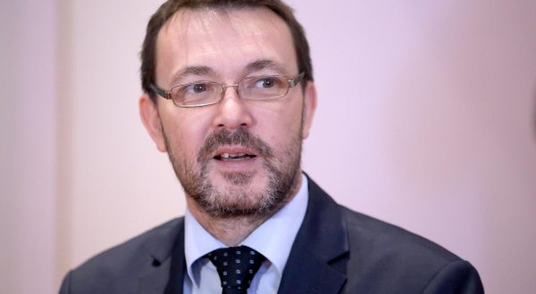 31.10.2023., Zagreb - Na konferenciji za medije odrzanoj nakon sjednice Predsjednistva Hrvatskoga sabora o aktualnim temama govorio je Arsen Bauk. Photo: Patrik Macek/PIXSELL