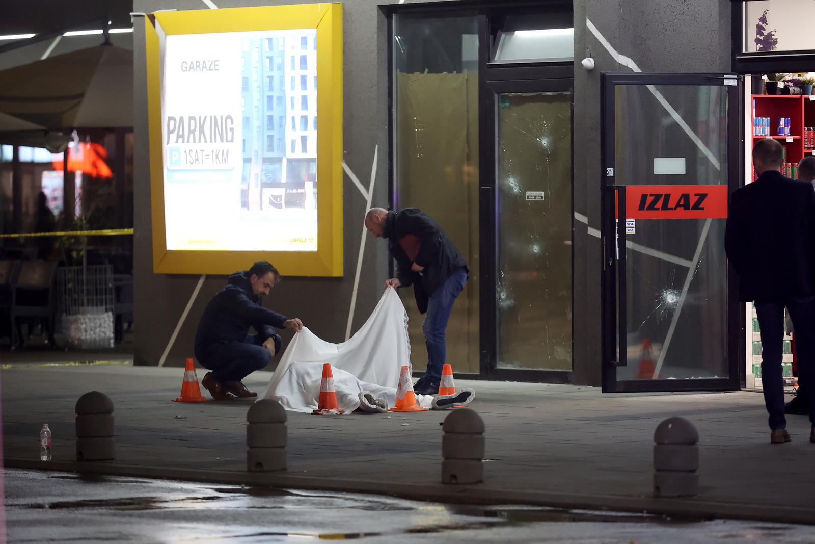 31.10.2023., Sarajevo - U naselju Bulevar na Stupu doslo je do pucnjave pri cemu je jedna osoba ubijena. Photo: Armin Durgut/PIXSELL