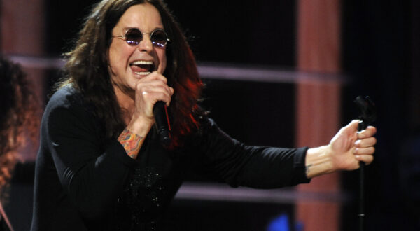 Ozzy Osbourne performs with Metallica at the 25th Anniversary Rock & Roll Hall of Fame concert at Madison Square Garden, Friday, Oct. 30, 2009 in New York. (AP Photo/Henny Ray Abrams)