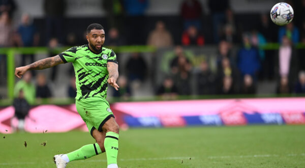 Forest Green Rovers v Morecambe EFL Sky Bet League 2 30/09/2023. Troy Deeney of Forest Green during the EFL Sky Bet League 2 match between Forest Green Rovers and Morecambe at the The Bolt New Lawn, Forest Green, United Kingdom on 30 September 2023. Forest Green The Bolt New Lawn Gloucestershire United Kingdom Editorial use only DataCo restrictions apply See www.football-dataco.com , Copyright: xClivexHowesx PSI-18128-0085