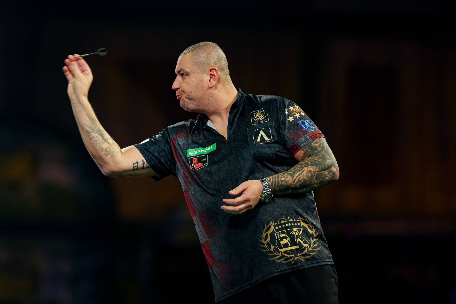 Darts Paddy Power 2024 PDC World Darts Championship Boris Krcmar during the 2024 PDC World Darts Championship at Alexandra Palace, London, United Kingdom on 18 December 2023. Editorial use only , Copyright: xNigelxKeenex PSI-18602-0172