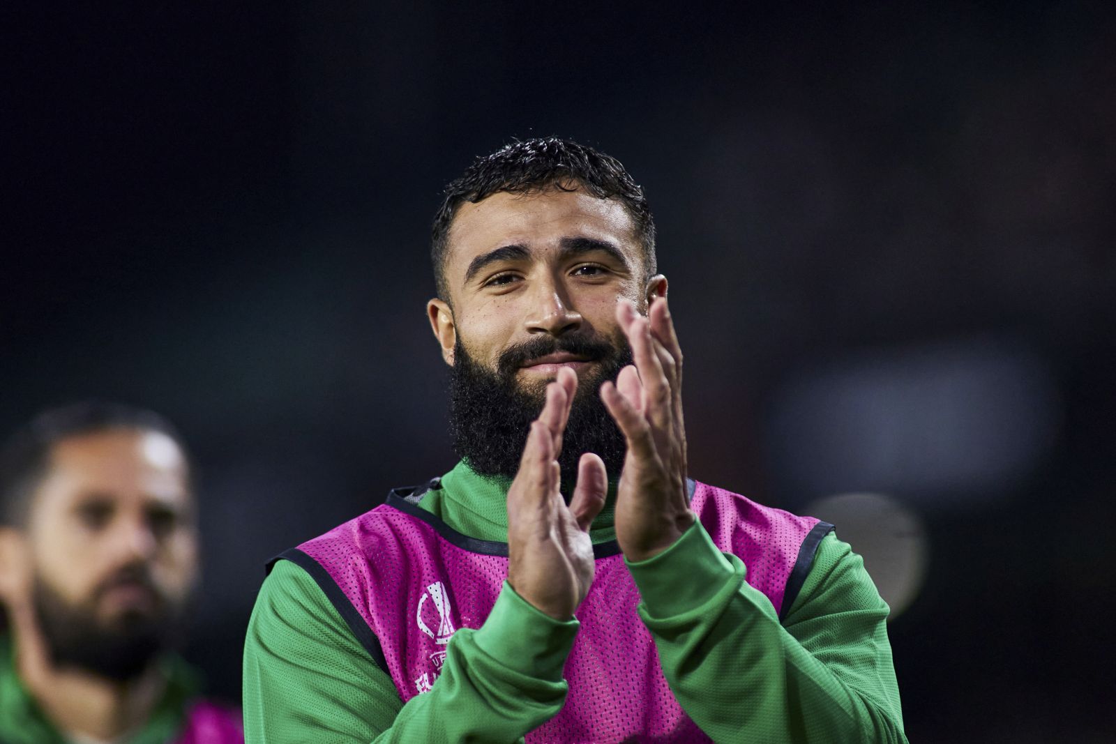 Nabil Fekir of Real Betis looks on during the UEFA Europa League, Group C, match between Real Betis and Aris Limassol at Benito Villamarin stadium on November 9, 2023 in Sevilla, Spain. AFP7 09/11/2023 (Europa Press via AP)
