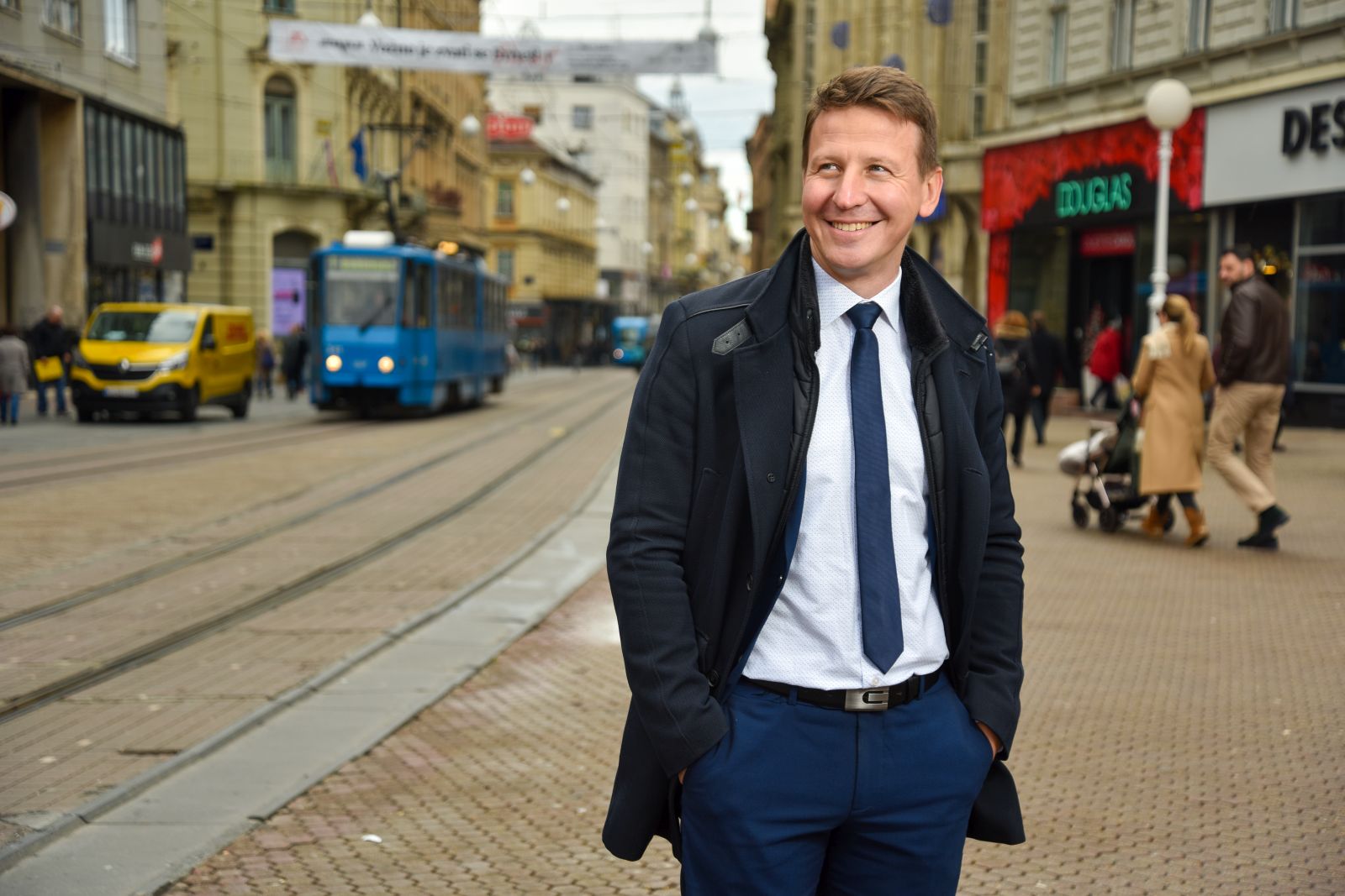 14.12.2023., Zagreb - Dario Zurovec, gradonacelnik Svete Nedelje i saborski zastupnik stranke Fokus. 

Photo Sasa ZinajaNFoto