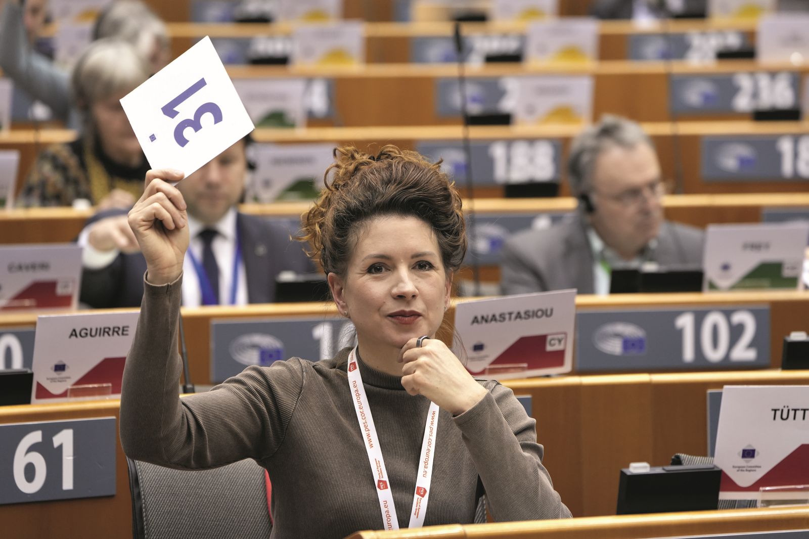 30 November 2023, 158th Plenary Session of the European Committee of the Regions 
Belgium - Brussels - November 2023 

© European Union / Fred Guerdin

Kata TÜTTŐ, Deputy Mayor of Budapest