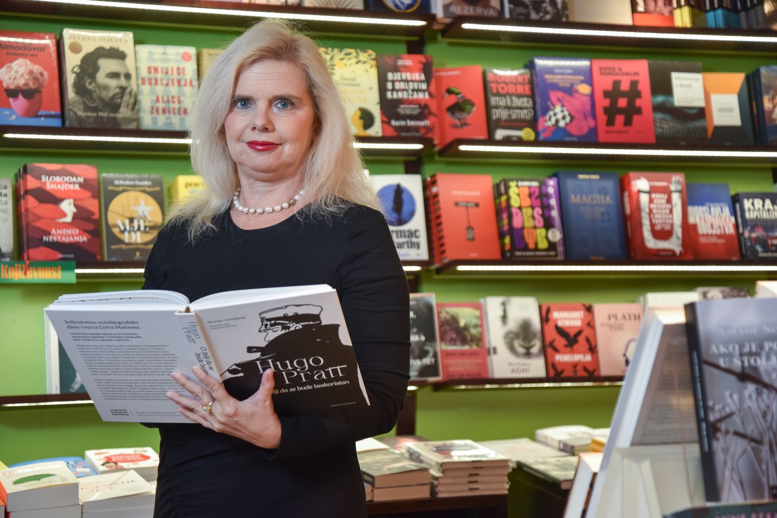 18.12.2023., Zagreb - Milana Vukovic Runjic, knjizevnica. 

Photo Sasa ZinajaNFoto