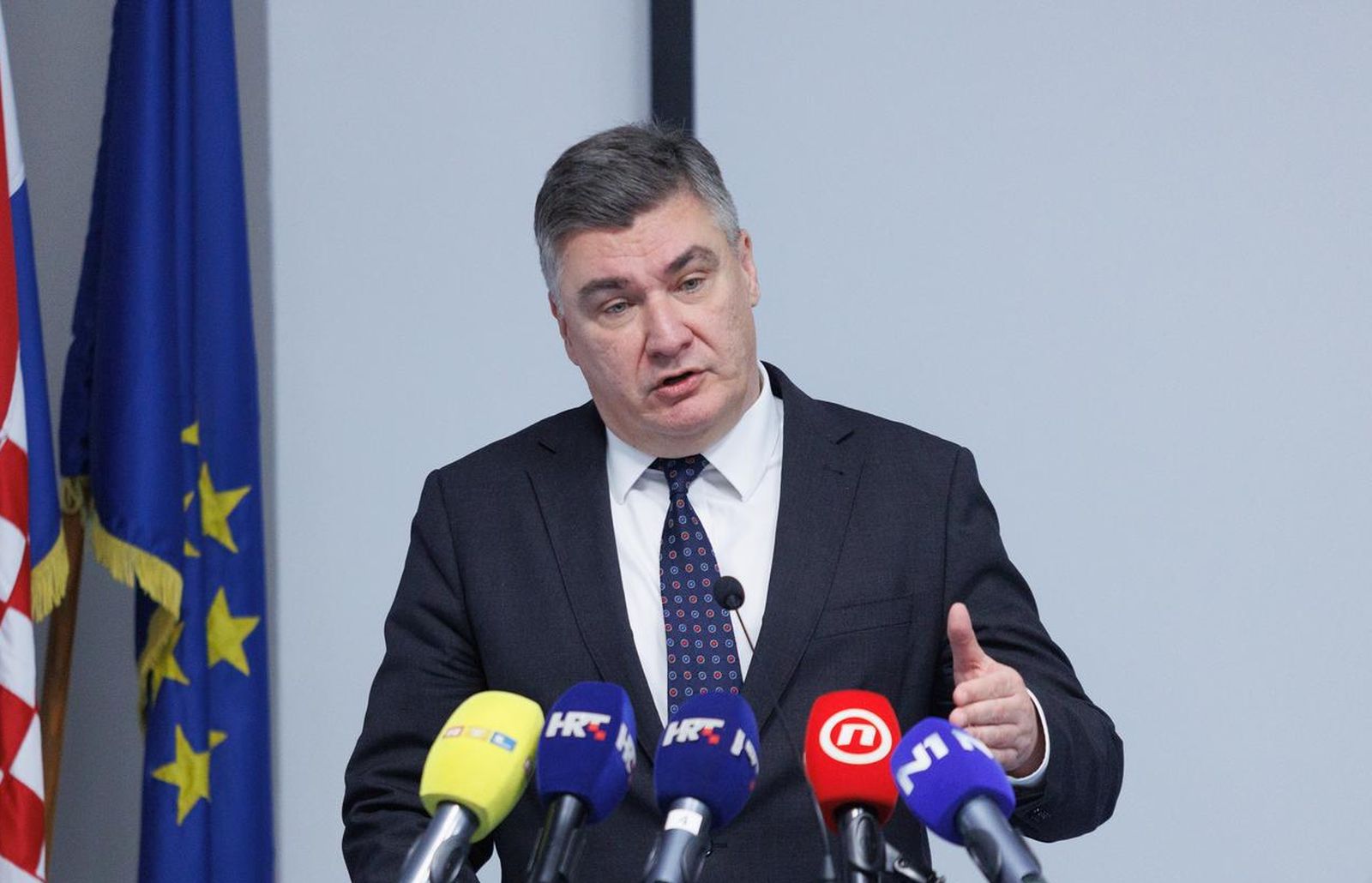01.12.2023., Opatija - Predsjednik Republike Zoran MIlanovic posjetio je Fakultet za menadzment u turizmu i ugostiteljstvu na kojem je odrzan radni sastanak s vodstvom Fakulteta. Photo: Nel Pavletic/PIXSELL