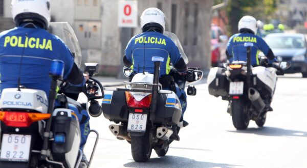 02.10.2019., Slunj - Policajci na motorima.rPhoto: Kristina Stedul Fabac/PIXSELL