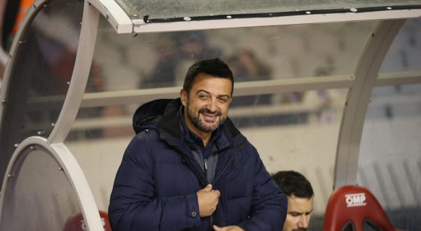 02.12.2023., Split - SuperSport prva Hrvatska nogometna liga, 17. kolo, HNK Hajduk - HNK Gorica. Trener Dinko Jelicic. Photo: Ivo Cagalj/PIXSELL