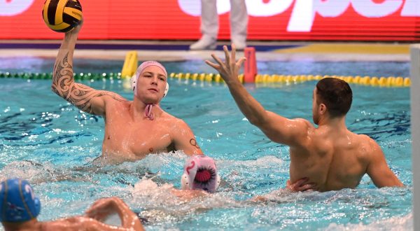 02.12.2023., Zadar - Vaterpolo finalni turnir Kupa Hrvatske: Finale Kupa za seniore. Jadran,- Jug A0. Photo: Dino Stanin/PIXSELL