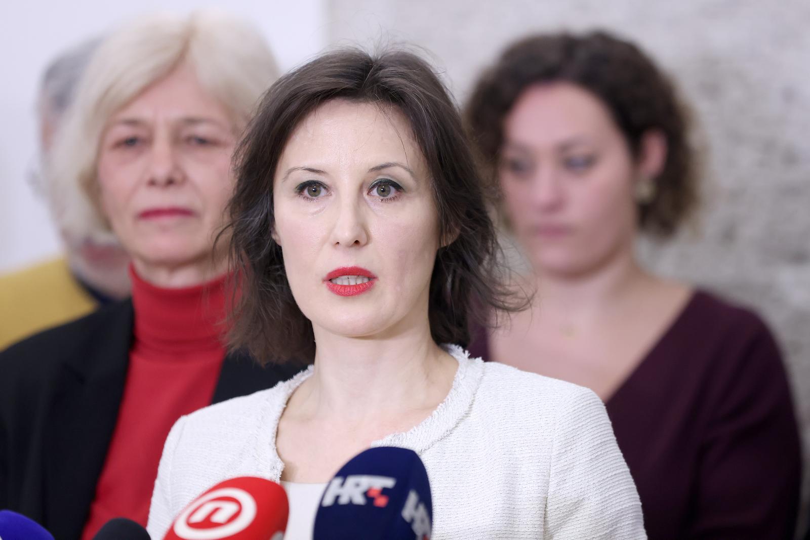 05.12.2023., Zagreb - U Saboru je odrzan okrugli stol  „Sto se dogadja sa zvizdacima u Hrvatskoj?“u organizaciji zastupnice Dalije Oreskovic.
 Photo: Patrik Macek/PIXSELL
