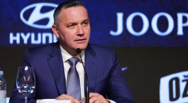 05.12.2023., Zagreb - Predsjednik Hrvatskog nogometnog saveza Marijan Kustic na konferenciji za medije nakon skupstine saveza u hotelu Westin. Photo: Luka Stanzl/PIXSELL
