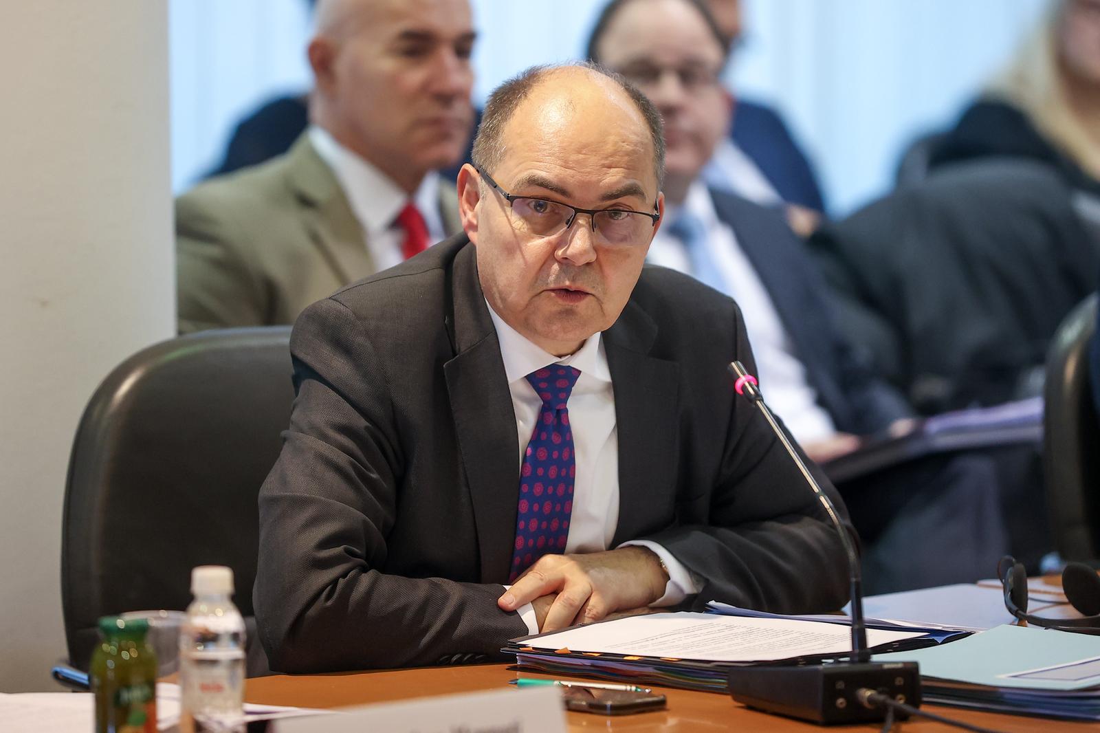 05.12.2023., Sarajevo, Bosna i Hercegovina - U Sarajevu je danas poceo dvodnevni sastanak politickih direktora zemalja clanica Upravnog odbora Vijeca za provedbu mira (Peace Implementation Council - PIC), na kojem ce razgovarati o trenutnoj situaciji u Bosni i Hercegovini. Christian Schmidt Photo: Armin Durgut/PIXSELL