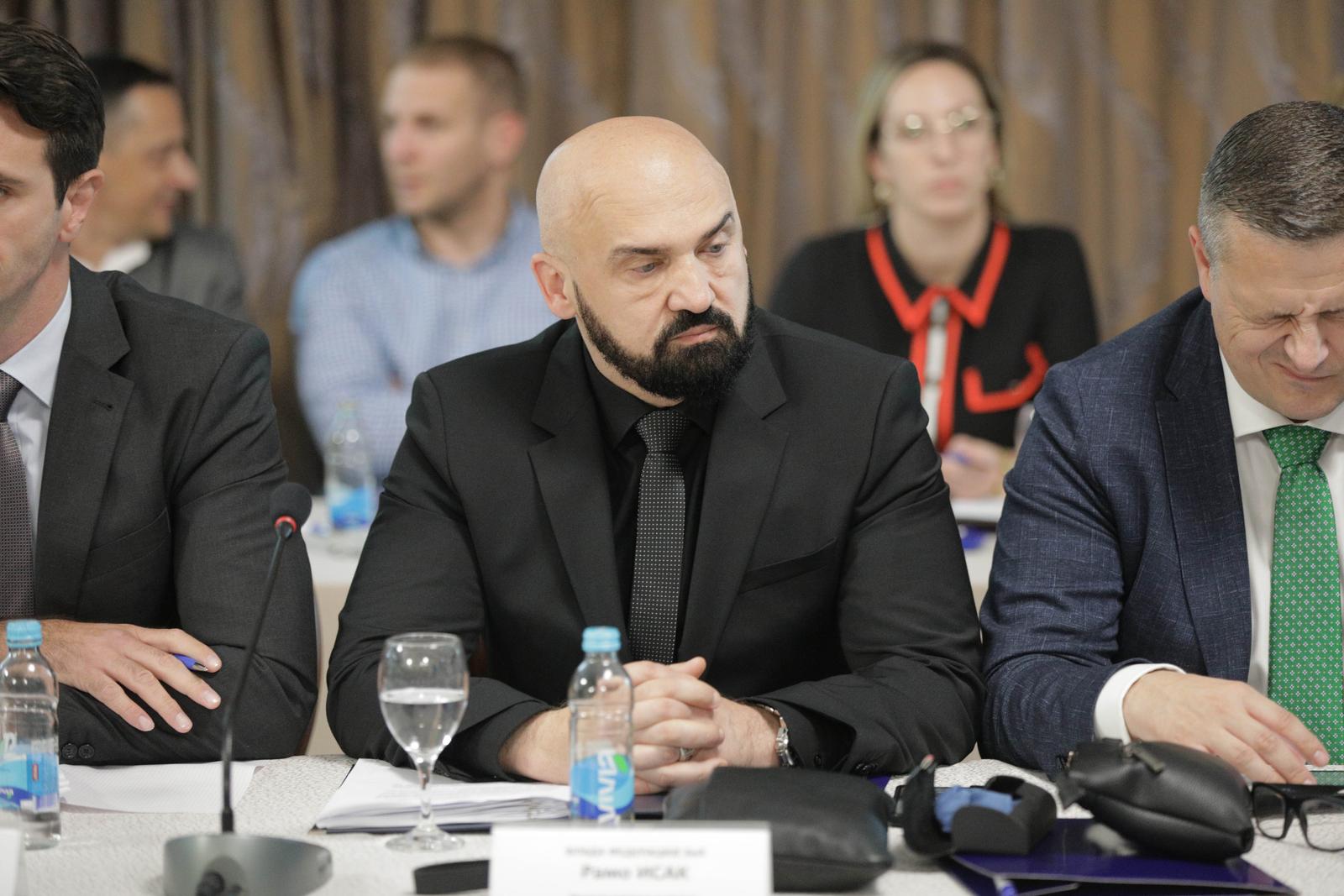 08.06.2023., Banjaluka (BiH) – U Administrativnivnom centru Vlade RS odrzava se cetvrta zajednicka sjednica vlada Republike Srpske i Federacije BiH na kojoj ce biti razmatrana aktualna pitanja u vezi sa medjusobnom suradnjom, te definirani pravci suradnje u narednom periodu. Photo: Dejan Rakita/PIXSELL