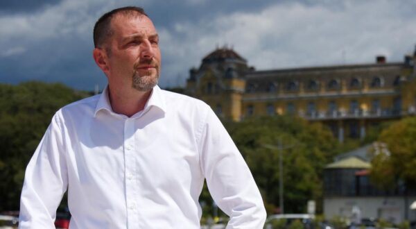 08.08.2023., Pula: Dalibor Paus, predsjednik IDS-a.
 Photo: Sasa Miljevic/PIXSELL