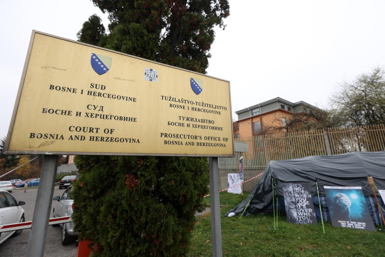 08.11.2022., Sarajevo, Bosna i Hercegovina - Zgrada Suda i Tuziteljstva Bosne i Hercegovine. Photo: Armin Durgut/PIXSELL