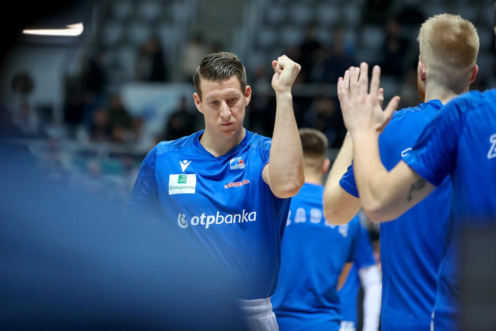08.12.2023., Zadar - Utakmica 11. kola AdmiralBet ABA lige izmedju Zadra i Borca Mozzart Photo: Sime Zelic/PIXSELL