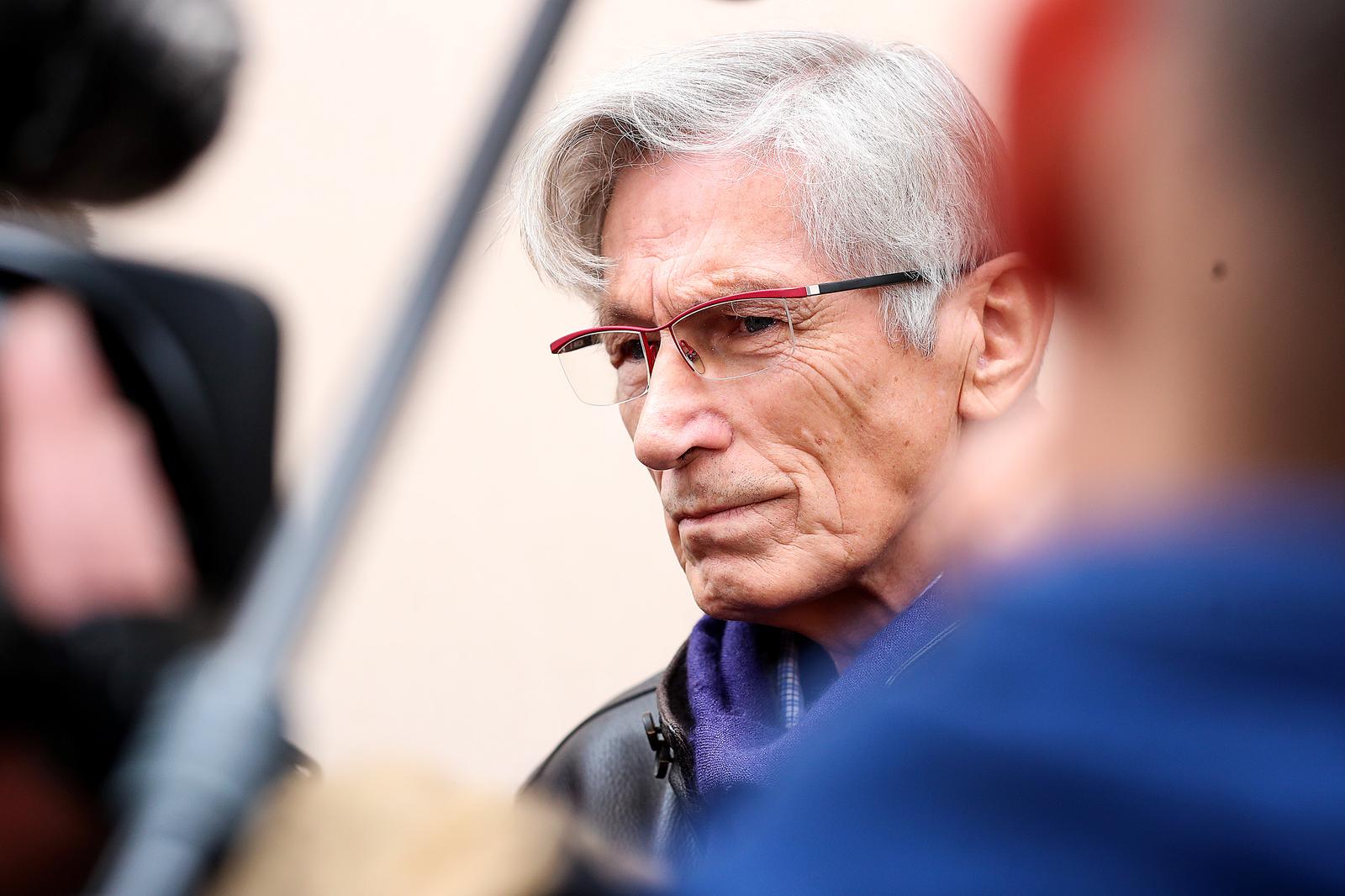 09.03.2020., Zagreb - Tomislav Horvatincic odlazi sa Zupanijskog suda gdje je trazio odgodu odsluzenja zatvorske kazne. Photo: Goran Stanzl/PIXSELL
