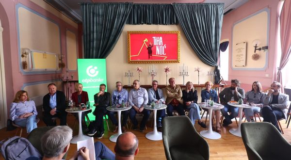 10.05.2023., Split - Konferencija za medije povodom predstave 'Tiha noc', dramatizacije novele Miljenka Smoje iz 'Kronika u nasem Malom mistu'. Autor dramatizacije je Ivica Ivanisevic, a redatelj Goran Golovko. Photo: Miroslav Lelas/PIXSELL