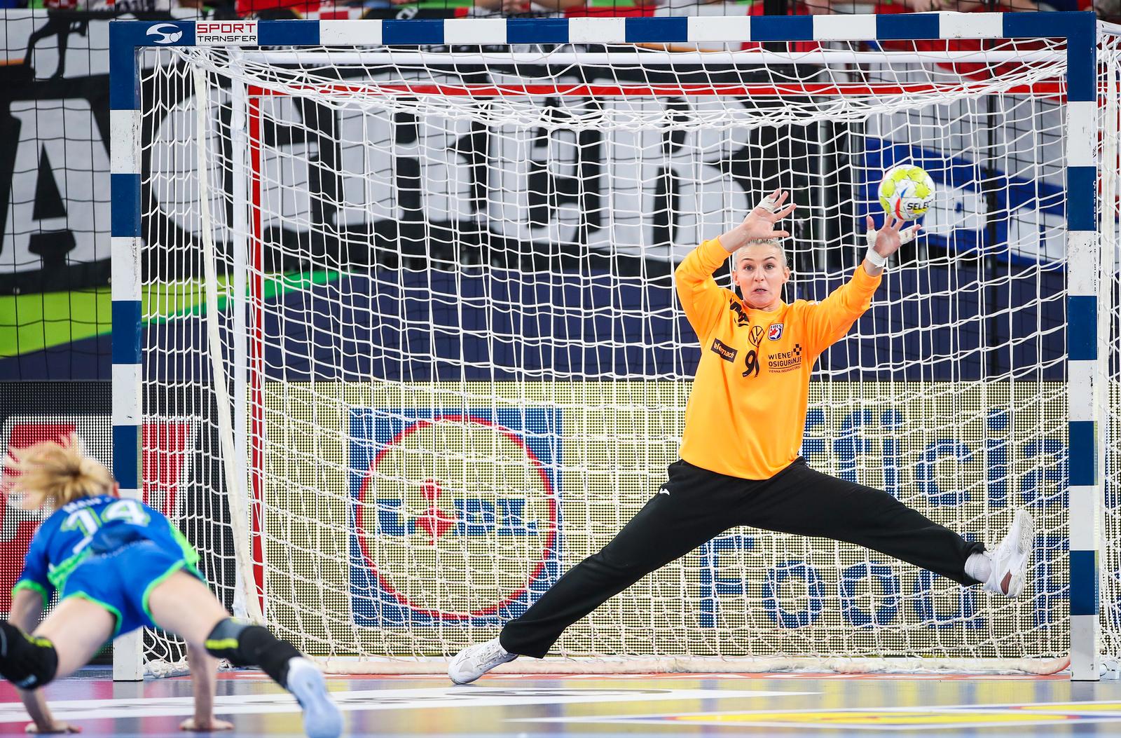 10.11.2022., Arena Stozice, Ljubljana, Slovenija - EHF Europsko prvenstvo rukometasica, skupina 1, Hrvatska - Slovenija. Tea Pijevic  Photo: Slavko Midzor/PIXSELL