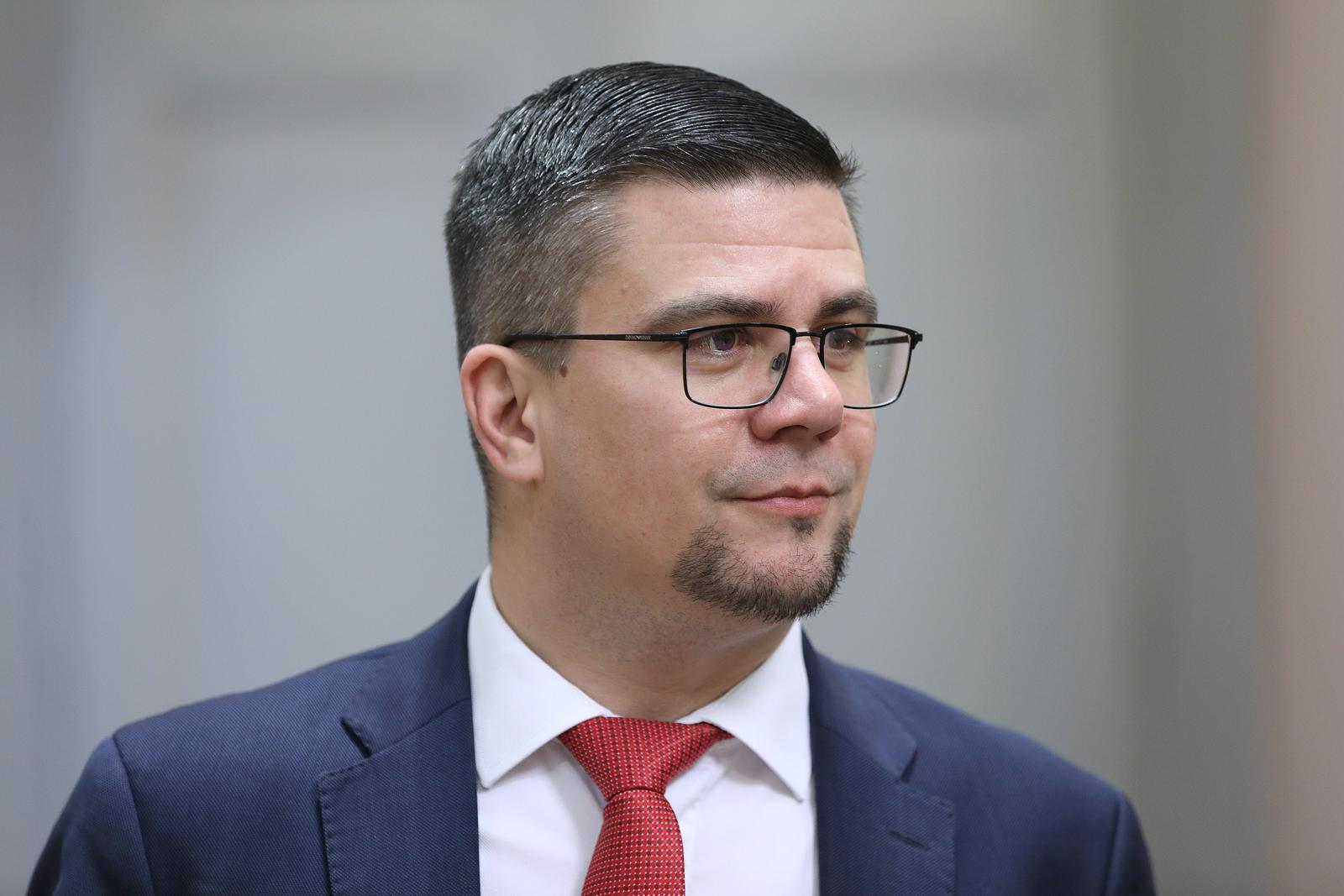 10.11.2023., Zagreb - Sabor 19. sjednicu nastavlja raspravom o Izvjescu o provedbi sluzbene razvojne pomoci Republike Hrvatske inozemstvu za 2022. godinu.  Photo: Patrik Macek/PIXSELL