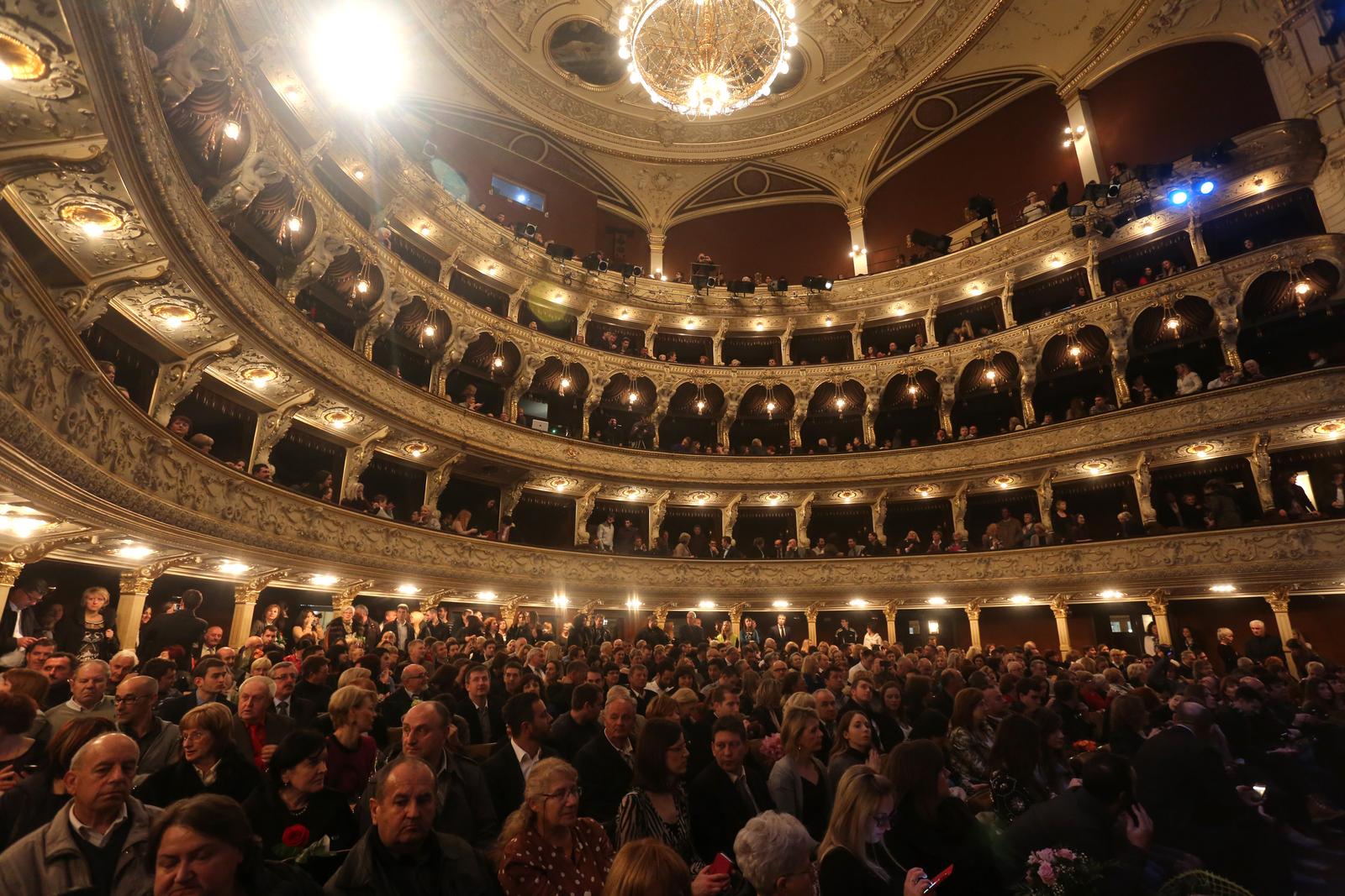 12.01.2016., Rijeka - Hrvatsko narodno kazaliste Ivana pl. Zajca."nPhoto: Goran Kovacic/PIXSELL