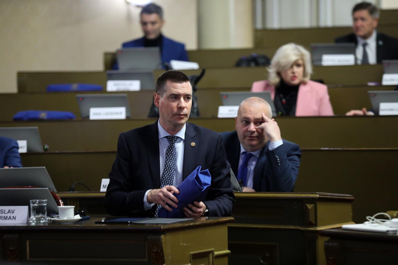 12.12.2023.,Zagreb - Odrzana je sjednica Gradske skupstine Photo: Zeljko Hladika/PIXSELL