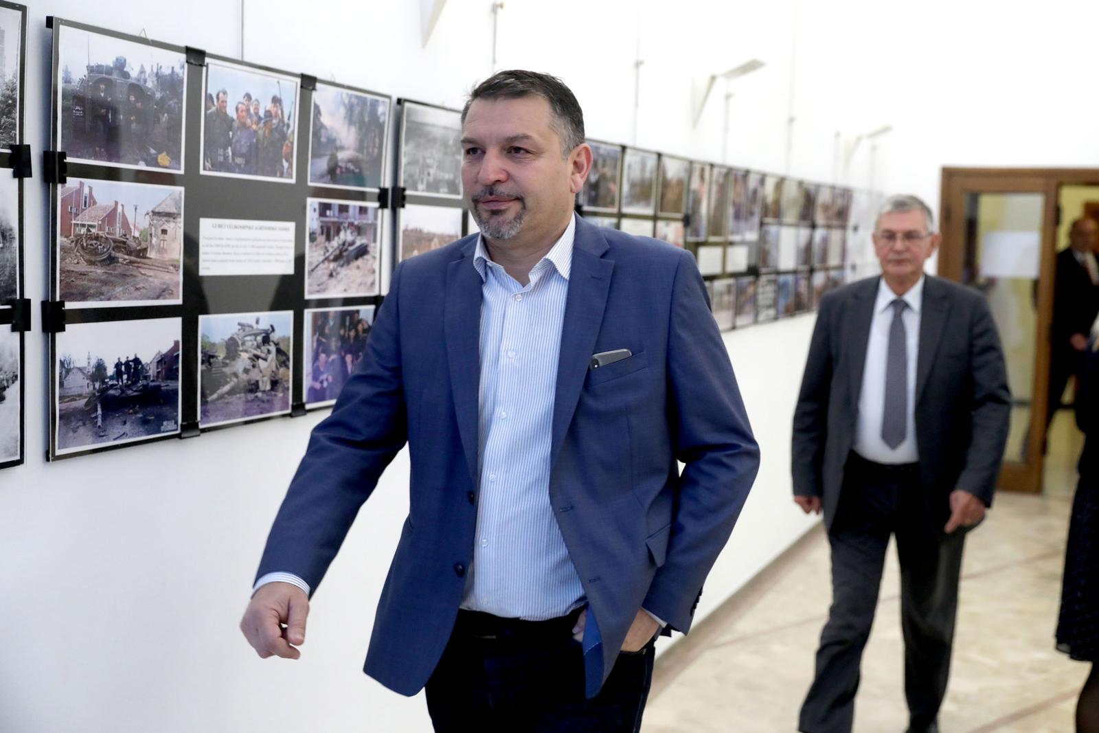 14.11.2019., Zagreb - Sabor ce 14. sjednicu danas nastaviti glasovanjem o raspravljenim tockama dnevnog reda. Prije glasovanje odrzana je sjednica Kluba zastupnika HDZ-a.rPhoto: Patrik Macek/PIXSELL