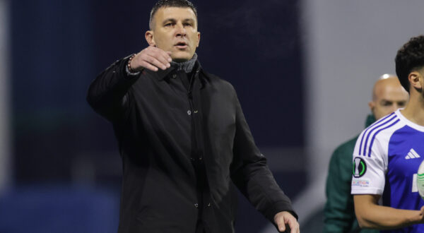 14.12.2023., stadion Maksimir, Zagreb - UEFA Konferencijska liga, skupina C, 6. kolo, GNK Dinamo - Ballkani. trener Dinama Sergej Jakirovic Photo: Luka stanzl/PIXSELL