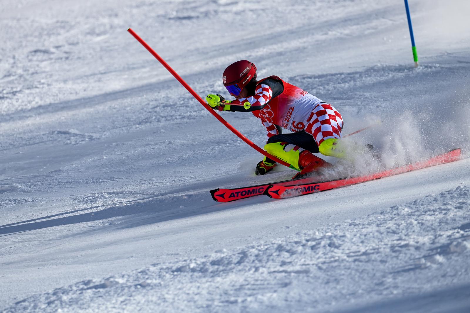15.02.2022.,Peking, Kina - Zimske olimpijske igre 2022. Muski slalom Photo: Jaki Franja/PIXSELL