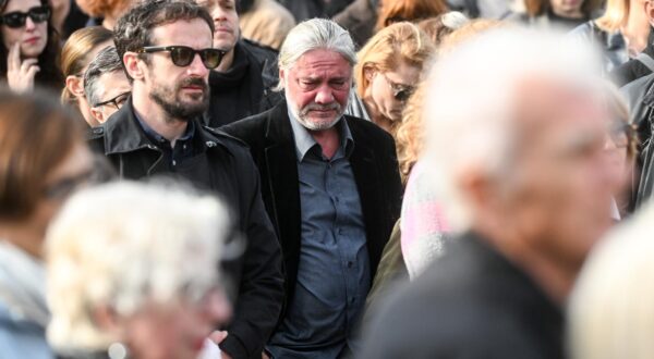 16.10.2023., Zagreb - Posljednji ispracaj glumca Nenada Cvetka na groblju Gornje Vrapce. Kristijan Ugrina Photo: Marko Lukunic/PIXSELL