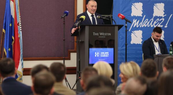16.12.2023.,Zagreb - 17. Sabor mladezi HDZ-a odrzan je u hotelu Westin. Photo: Jurica Galoic/PIXSELL