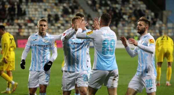 16.12.2023., Rijeka - SuperSport Hrvatska nogometna liga 23/24. 19 kolo. HNK Rijeka - NK Rudes. Stadion na Rujevici.  Photo: Goran Kovacic/PIXSELL