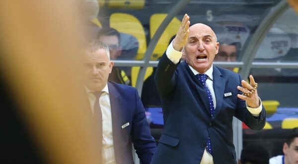 17.03.2023., Split - Utakmica 22. kola ABA lige: Split - Mornar.
Mihailo Pavicevic Photo: Miroslav Lelas/PIXSELL