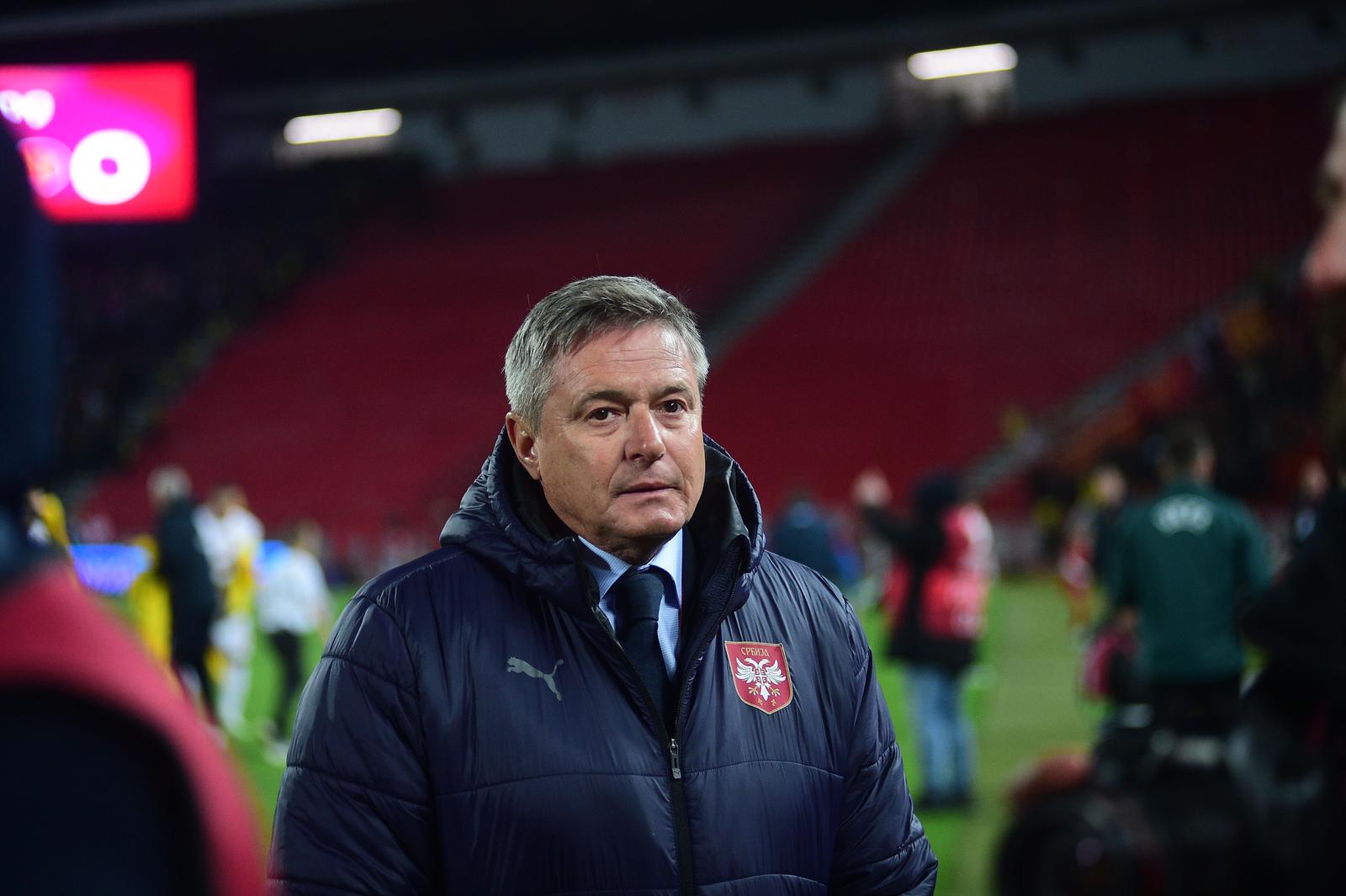 17, October, 2023, Belgrade - The match of the eighth round of Group G qualification for the 2024 European Championship between the football teams of Serbia and Montenegro was played at the Rajko Mitic Stadium. Dragan Stojkovic, trner/coach (Serbia). Photo: Dusan Milenkovic/ATAImages

17, oktobar, 2023, Beograd - Utakmica osmog kola grupe G kvalifikacija za Evropsko prvenstvo 2024. godine izmedju fudbalskih reprezentacija Srbije i Crne Gore odigrana je na stadionu Rajko Mitic. Photo: Dusan Milenkovic/ATAImages Photo: Dusan Milenkovic/ATAImage/PIXSELL