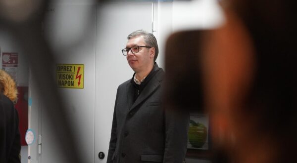 17, December, 2023, Belgrade - The President of the Republic of Serbia, Aleksandar Vucic, voted at polling station 140, in the "Tesla - science for life" Kindergarten building. Aleksandar Vucic. Photo: Antonio Ahel/ATAImages

17, decembar, 2023, Beograd - Predsednik Republike Srbije Aleksandar Vucic glasao je na birackom mestu 140, u zgradi Decijeg vrtica "Tesla - nauka za zivot". Photo: Antonio Ahel/ATAImages Photo: Antonio Ahel/PIXSELL