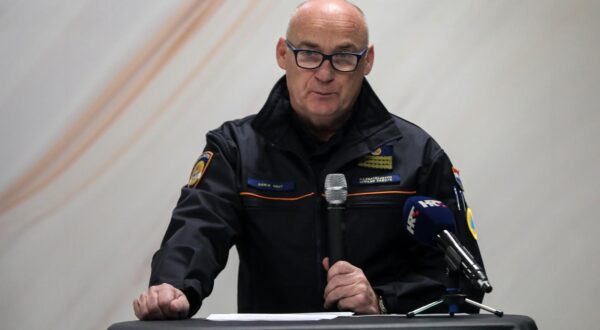 19.12.2023.,Zagreb - Odrzana je zavrsna konferencija projekta "Na putu smanjenja rizika od katastrofa" na kojoj je sudjelovao i ravnatelj Ravnateljstva civilne zastite Damir Trut Photo: Zeljko Hladika/PIXSELL