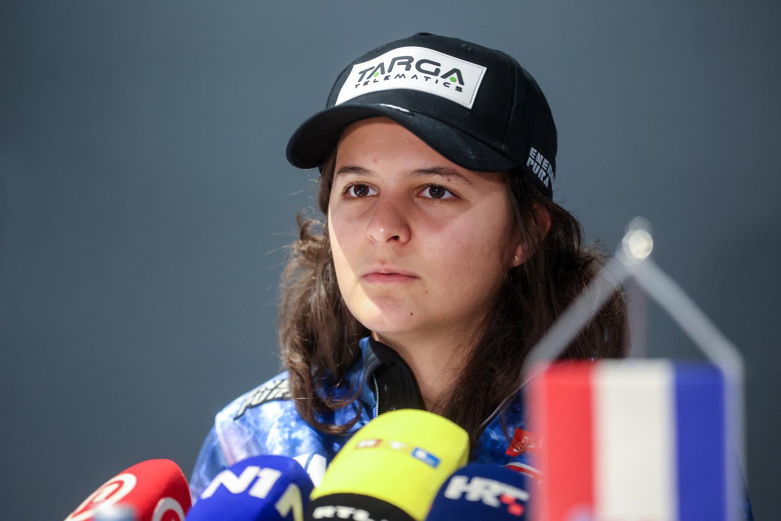 20.10.2023., Zagreb - Media Day hrvatske skijaske reprezentacije u hotelu Zonar. Konferencija za medije i druzenje s natjecateljima pred pocetak nove sezone Audi FIS Svjetskog skijaskog kupa 2023-2024. Zrinka Ljutic. Photo: Igor Kralj/PIXSELL