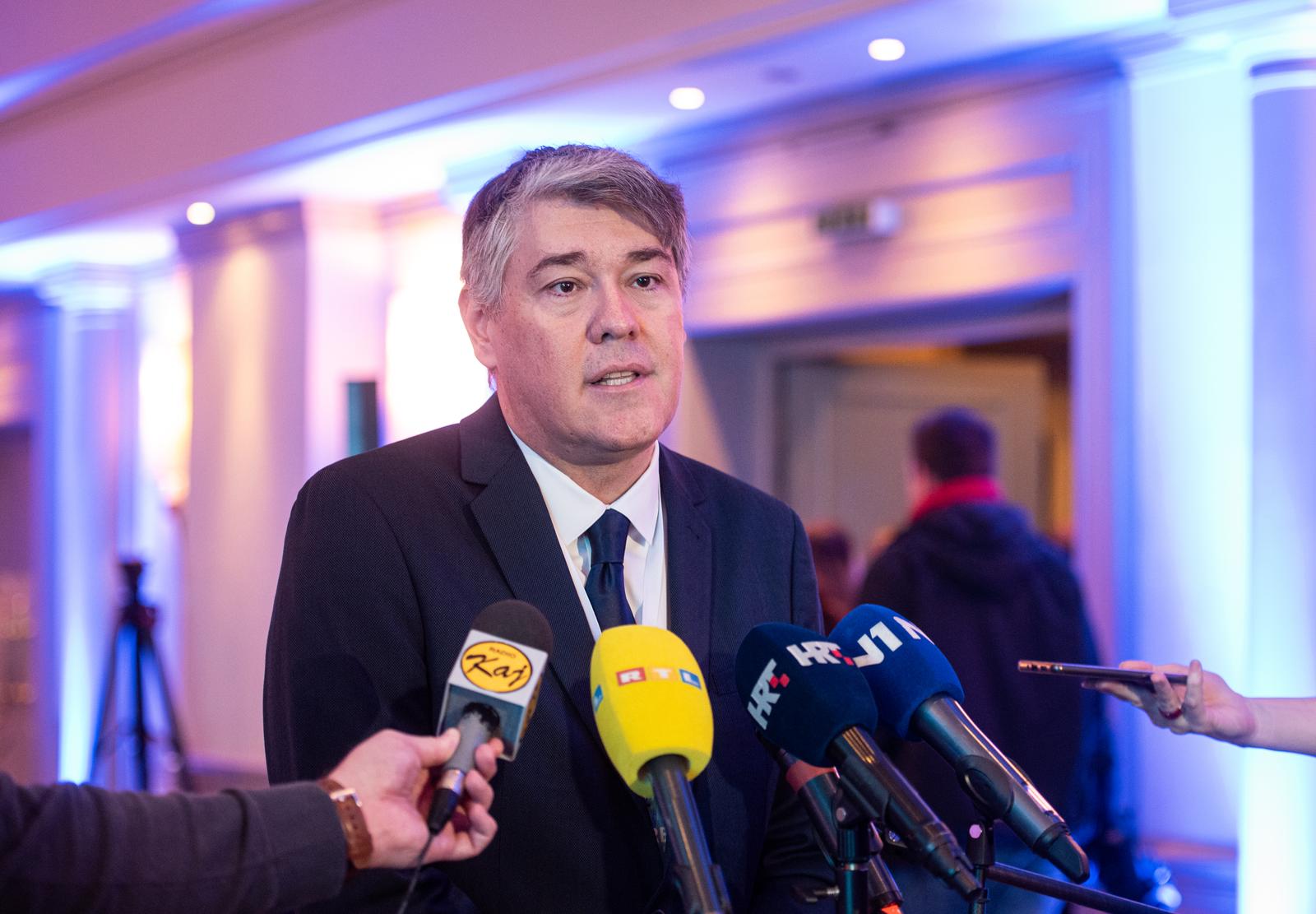 20.11.2023., Zagreb - Konferencija Poslovnog dnevnika "Zagreb - bankarsko i financijsko srediste" u hotelu Sheraton. Photo: Neva Zganec/PIXSELL