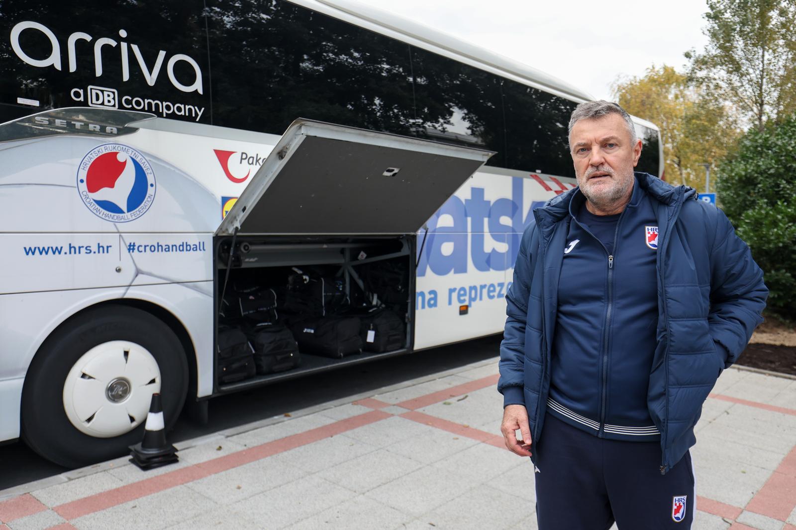 20.11.2023., Zagreb, hotel Zonar - Hrvatska zenska  reprezentacija okupla se te ce zapoceti zavrsne pripreme za nadolazece Svjetsko prvenstvo. Camila Micijevic. Izbornik Ivica Obrvan.

 Photo: Igor Kralj/PIXSELL