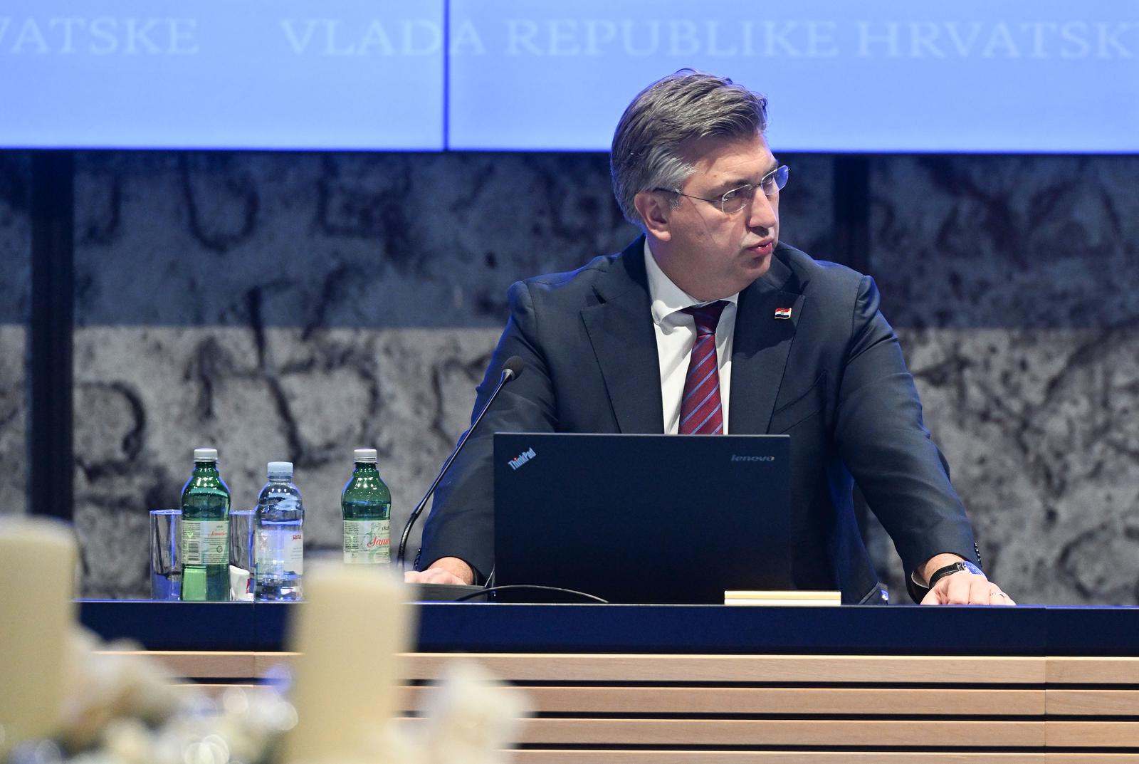 21.12.2023., Zagreb - U NSK je odrzana 273. sjednica Vlade RH. Photo: Davorin Visnjic/PIXSELL