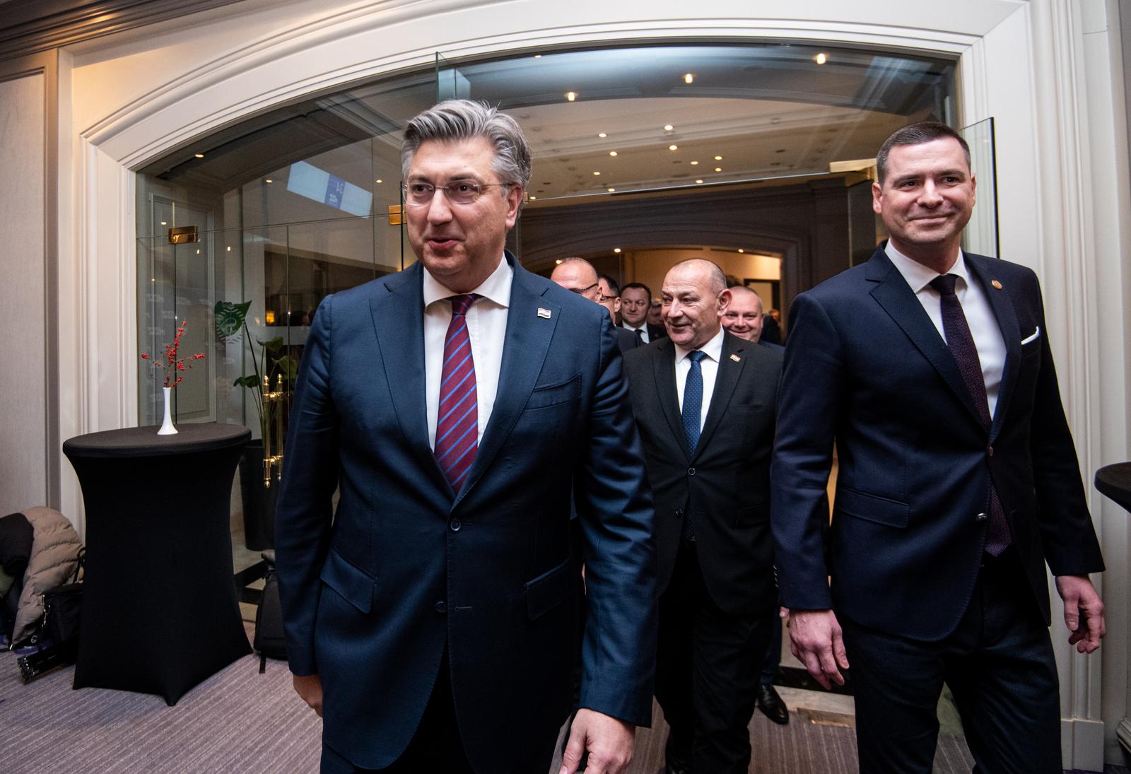 21.12.2023., Zagreb - Svecano obiljezavanje 34. obljetnice osnutka Hrvatske demokratske zajednice grada Zagreba. Photo: Neva Zganec/PIXSELL