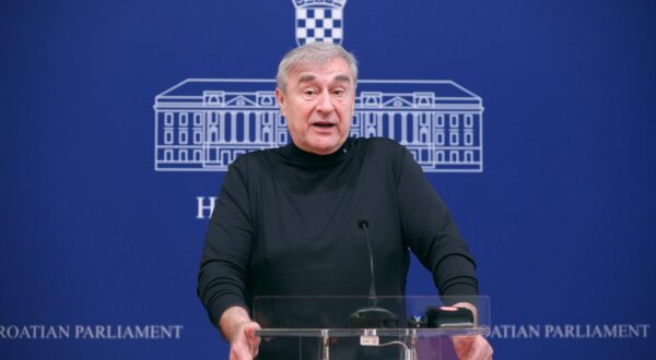 24.05.2023., Zagreb - Na konferenciji za medije odrzanoj u Saboru o temi „“Zasto sam otisao, kamo idem, jesam li zeton?“ govorio je Ante Prkacin. Photo: Patrik Macek/PIXSELL